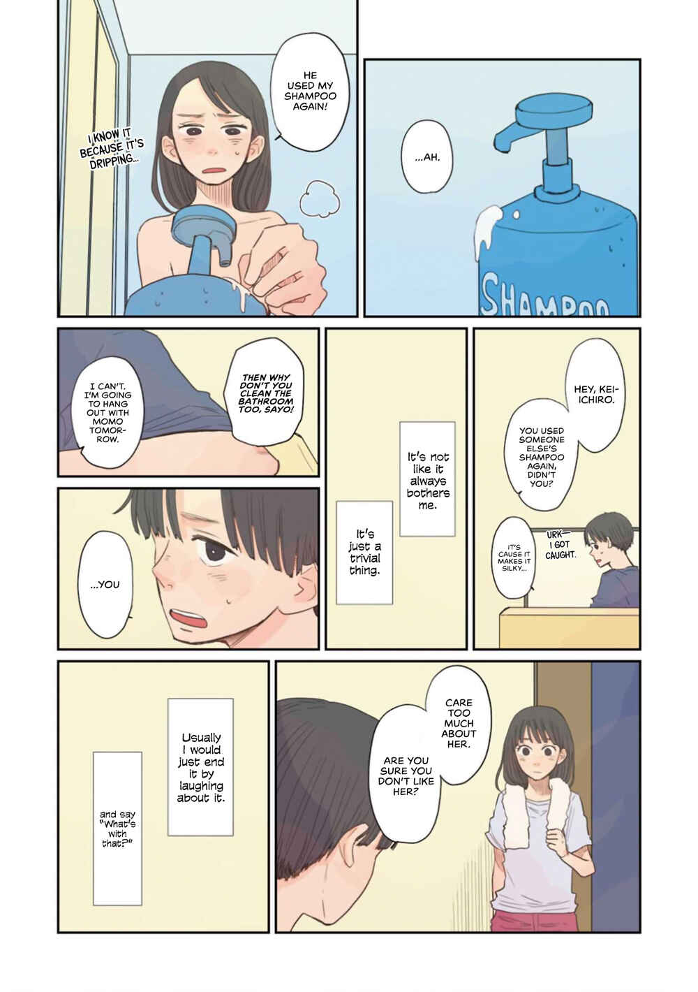 Page 8 Chapter 34.1 Sore wa, Kimi ga Mita Ao Datta