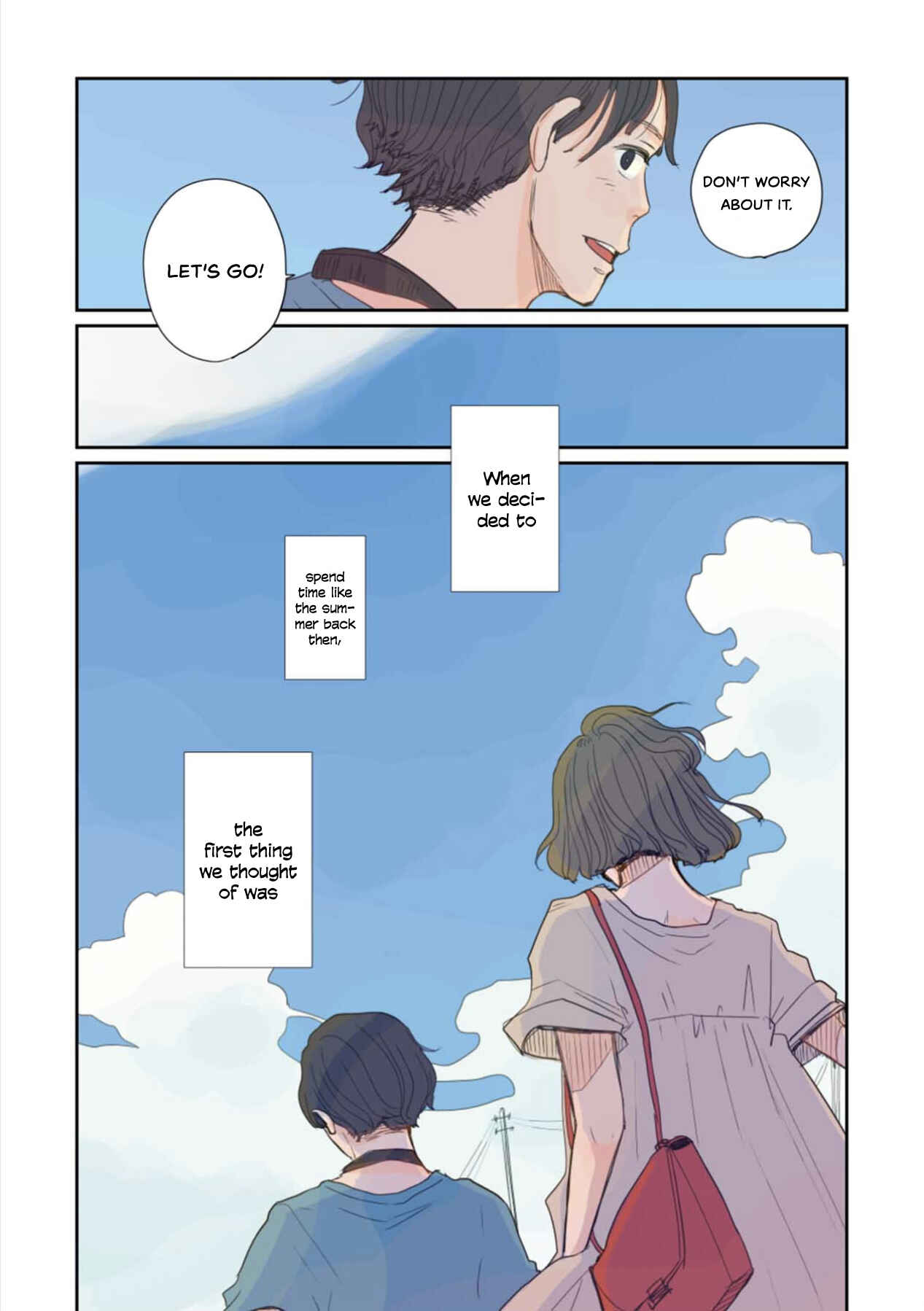 Page 4 Chapter 3 Sore wa, Kimi ga Mita Ao Datta