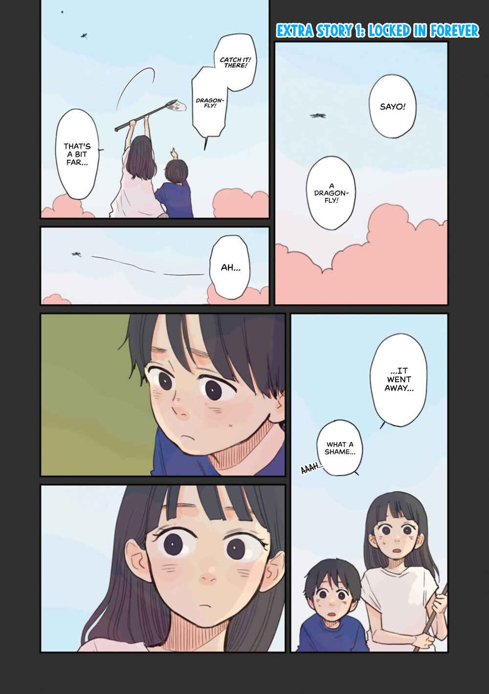 Page 1 Chapter 34.3 Sore wa, Kimi ga Mita Ao Datta