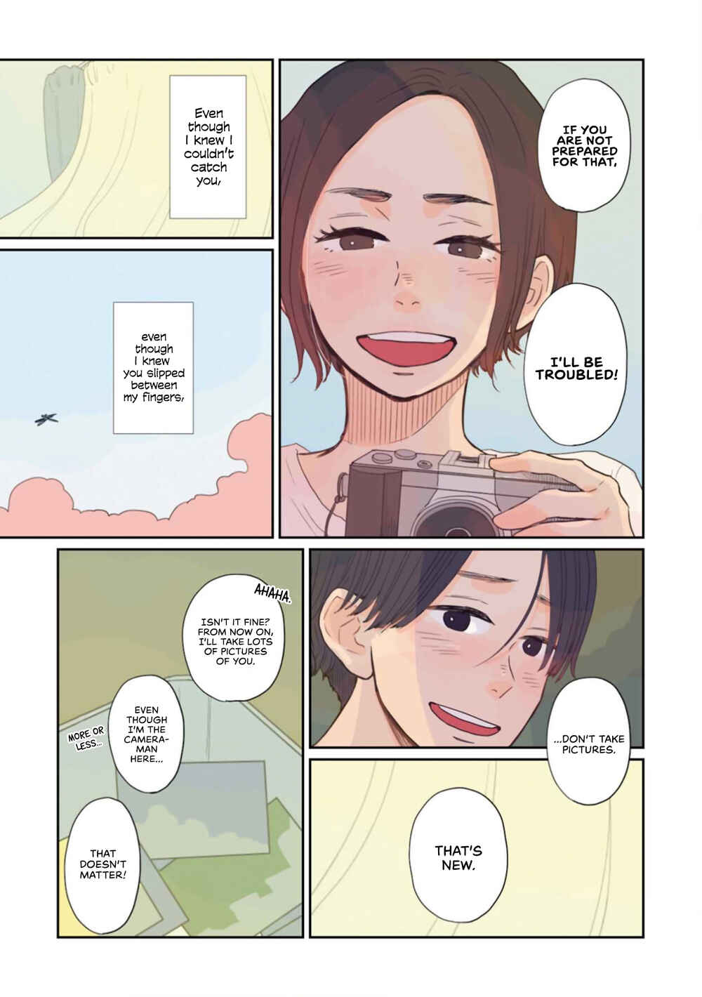 Page 13 Chapter 34.3 Sore wa, Kimi ga Mita Ao Datta