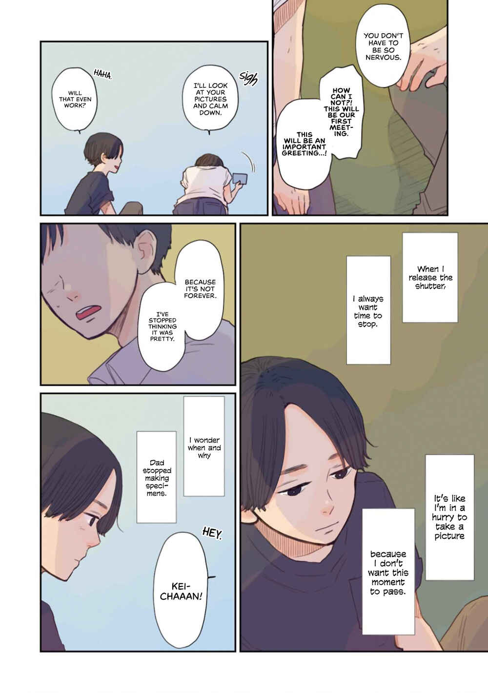 Page 8 Chapter 34.3 Sore wa, Kimi ga Mita Ao Datta