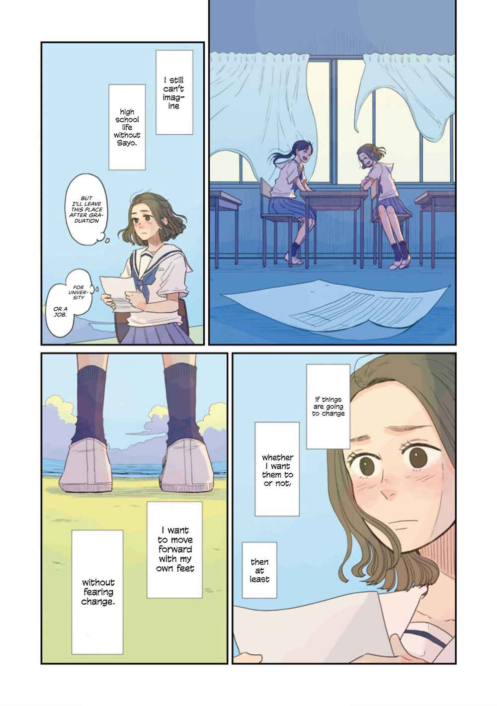 Page 10 Chapter 34 Sore wa, Kimi ga Mita Ao Datta