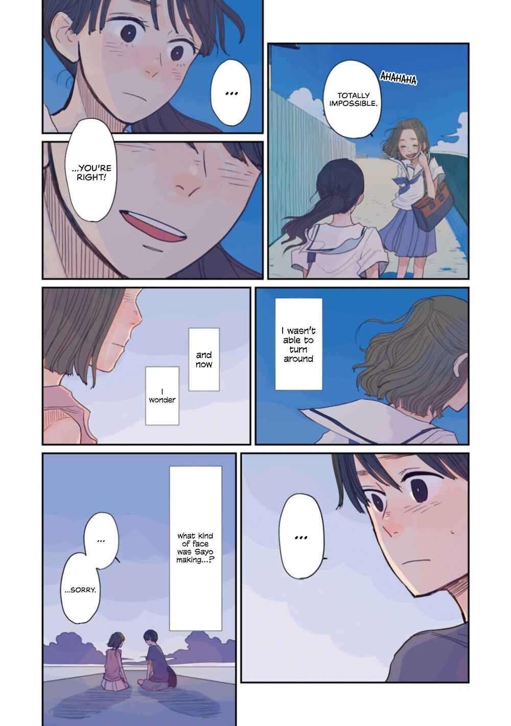 Page 4 Chapter 30 Sore wa, Kimi ga Mita Ao Datta