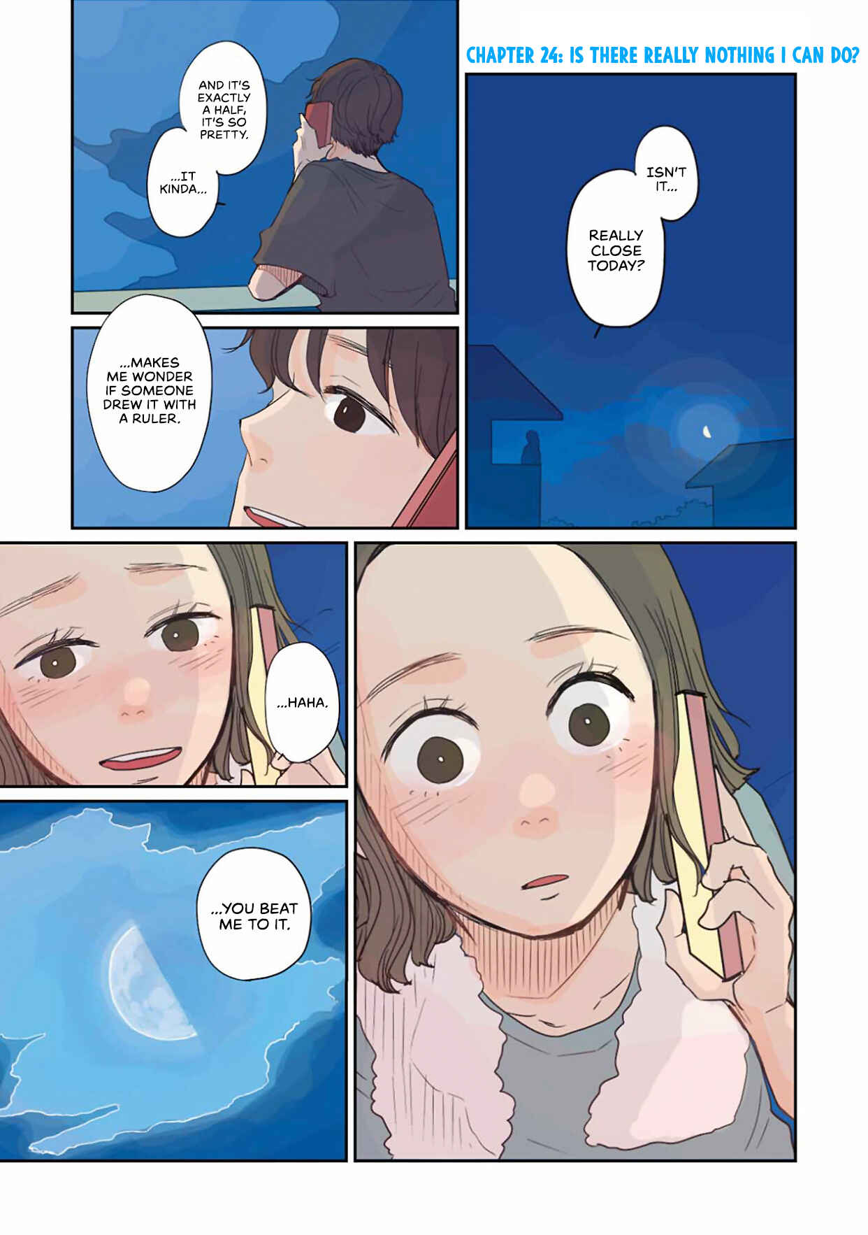 Page 1 Chapter 24 Sore wa, Kimi ga Mita Ao Datta