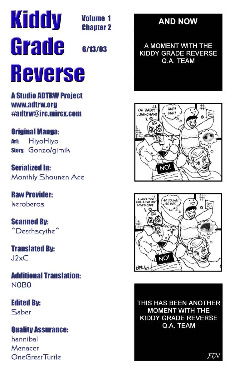 Page 25 Chapter 2 Kiddy Grade: Reverse