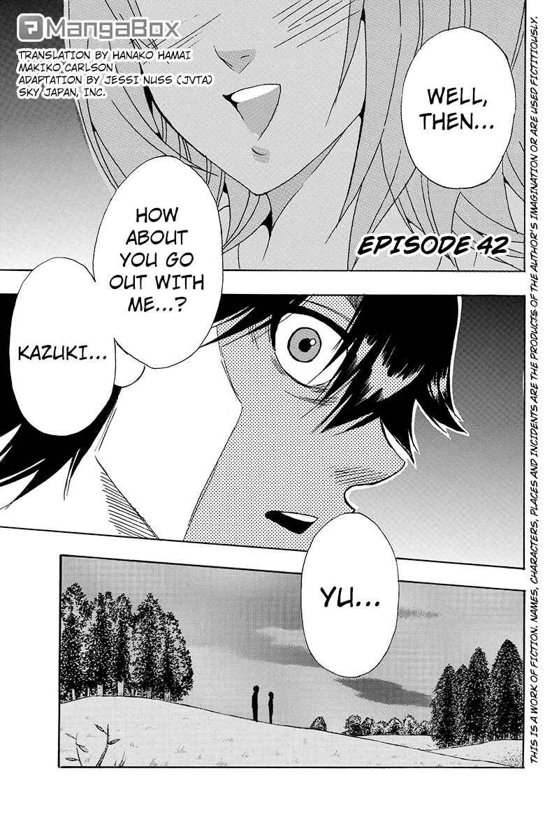 Page 1 Chapter 42 Yugawara-kun wa Ooyamada Danshi Koukou de Moteru Houhou o Kangaeteita ga
