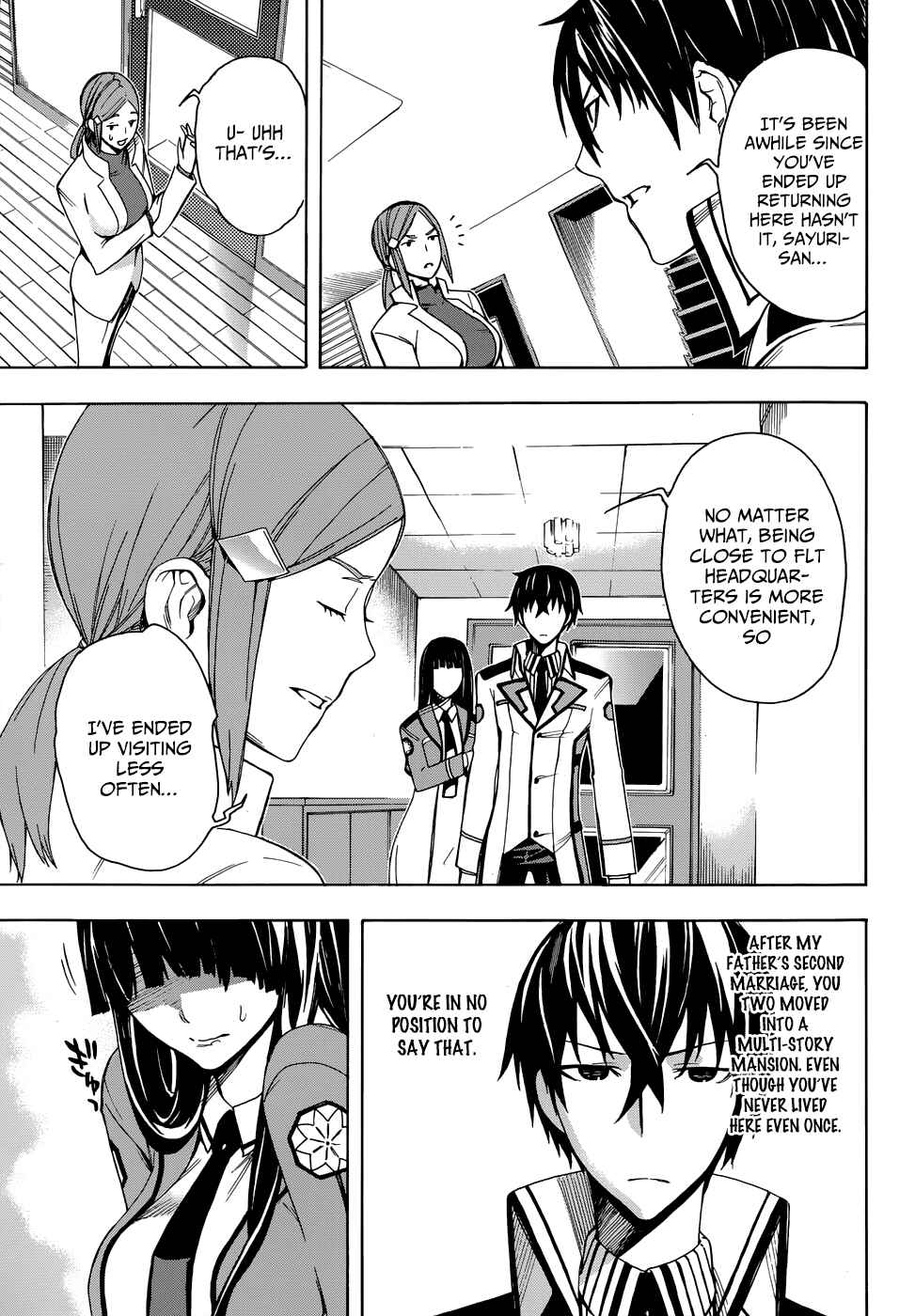 Page 4 Chapter 2 Mahouka Koukou no Rettousei - Yokohama Souran-hen