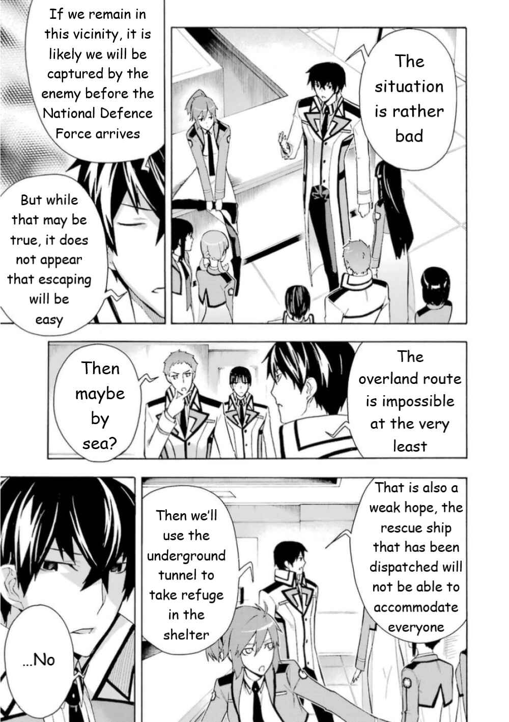 Page 3 Chapter 18 Mahouka Koukou no Rettousei - Yokohama Souran-hen