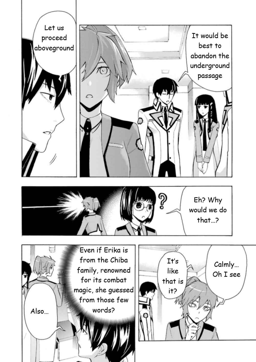 Page 4 Chapter 18 Mahouka Koukou no Rettousei - Yokohama Souran-hen
