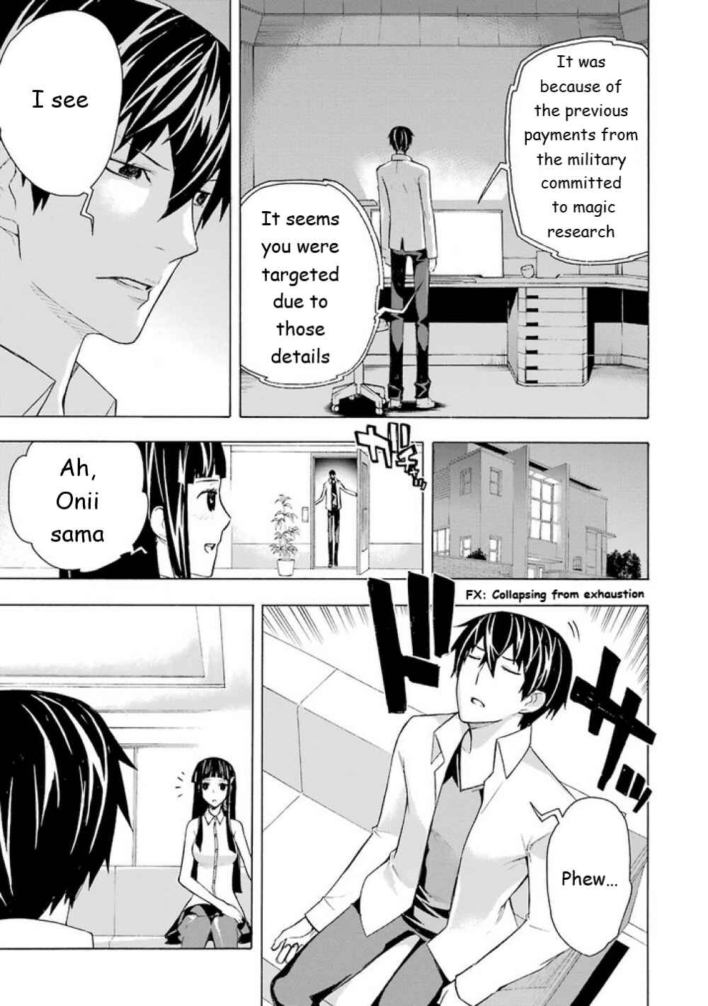 Page 19 Chapter 14 Mahouka Koukou no Rettousei - Yokohama Souran-hen