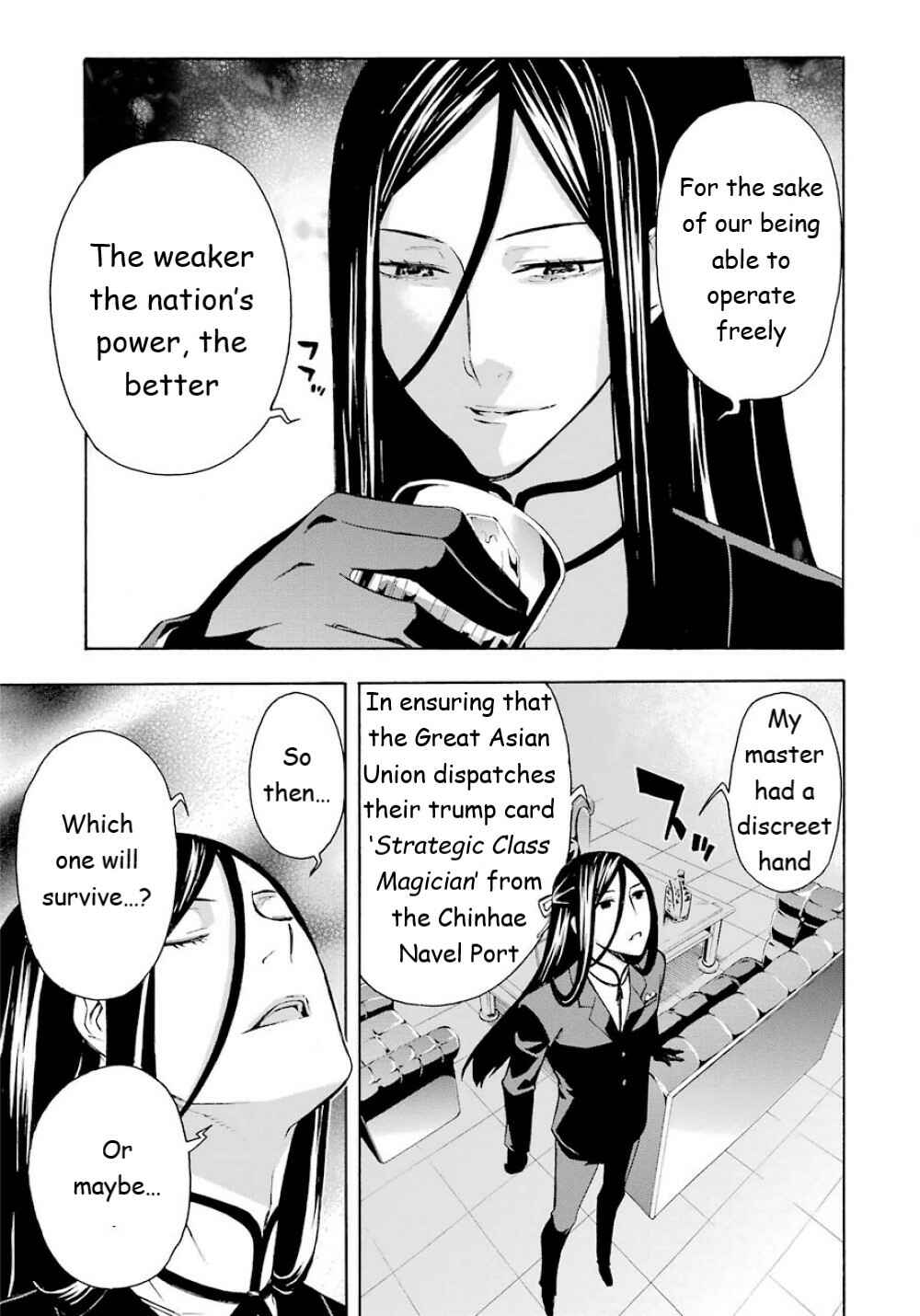 Page 14 Chapter 24 Mahouka Koukou no Rettousei - Yokohama Souran-hen