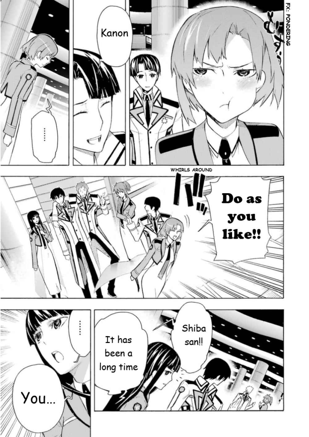 Page 9 Chapter 15 Mahouka Koukou no Rettousei - Yokohama Souran-hen