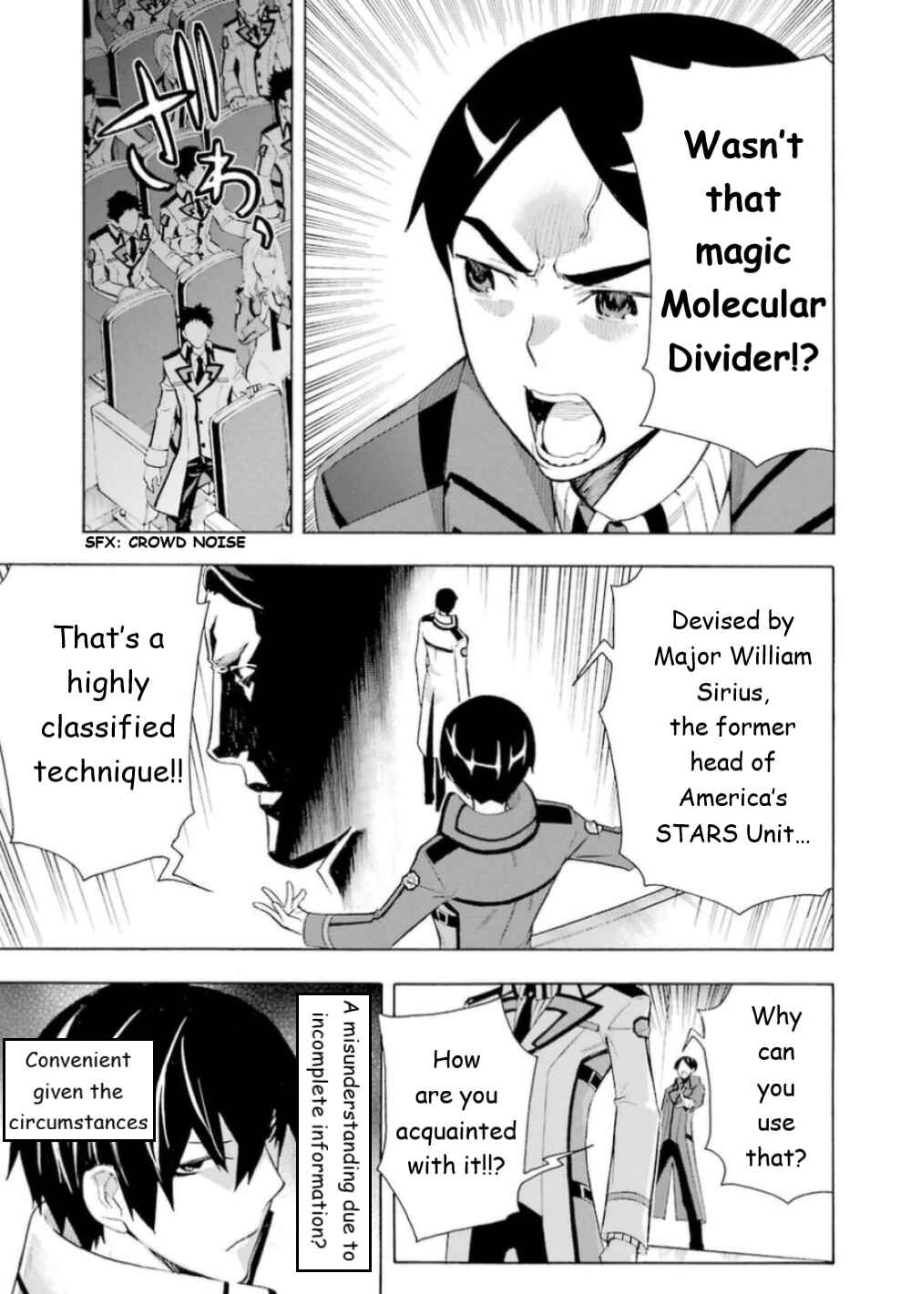 Page 12 Chapter 17 Mahouka Koukou no Rettousei - Yokohama Souran-hen