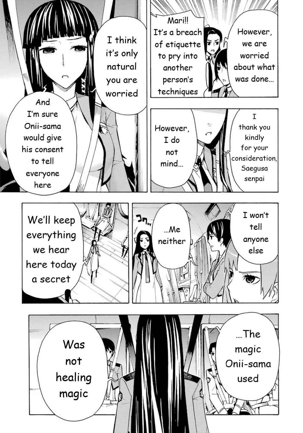 Page 32 Chapter 22 Mahouka Koukou no Rettousei - Yokohama Souran-hen