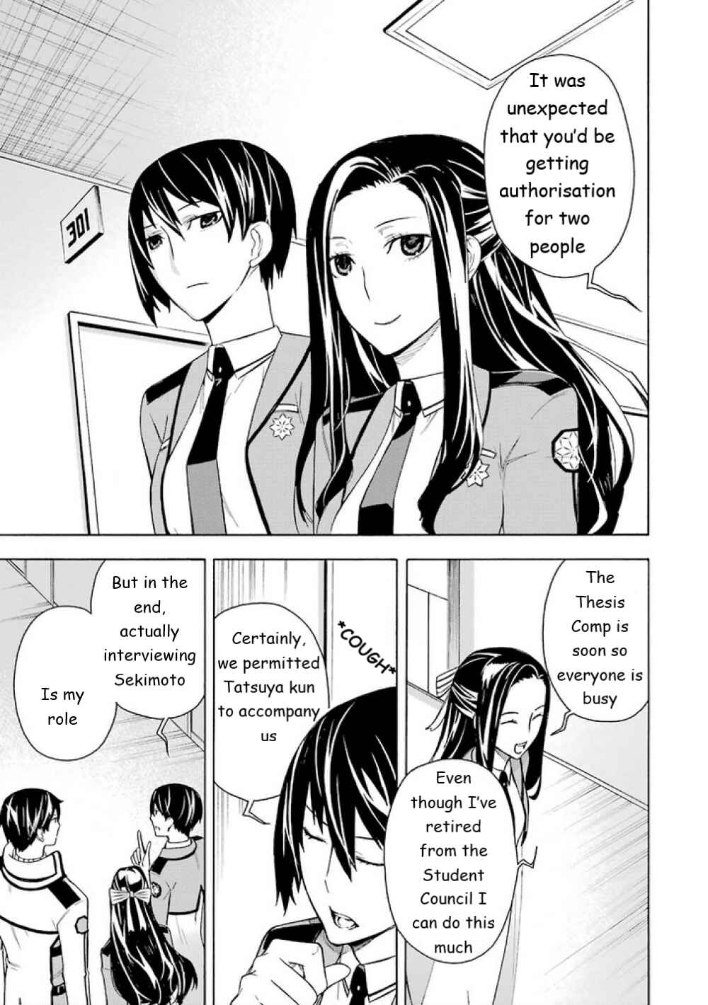 Page 3 Chapter 13 Mahouka Koukou no Rettousei - Yokohama Souran-hen
