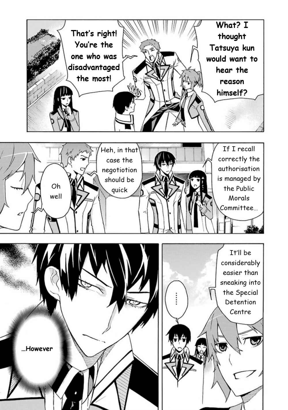 Page 21 Chapter 12 Mahouka Koukou no Rettousei - Yokohama Souran-hen