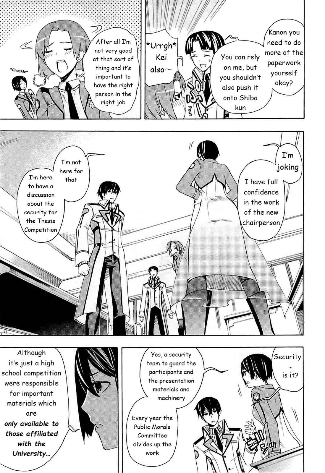 Page 18 Chapter 4 Mahouka Koukou no Rettousei - Yokohama Souran-hen
