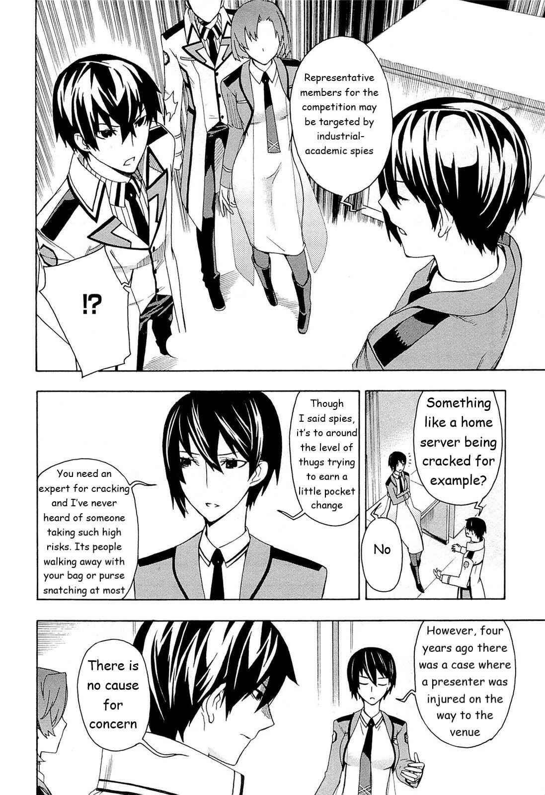 Page 19 Chapter 4 Mahouka Koukou no Rettousei - Yokohama Souran-hen