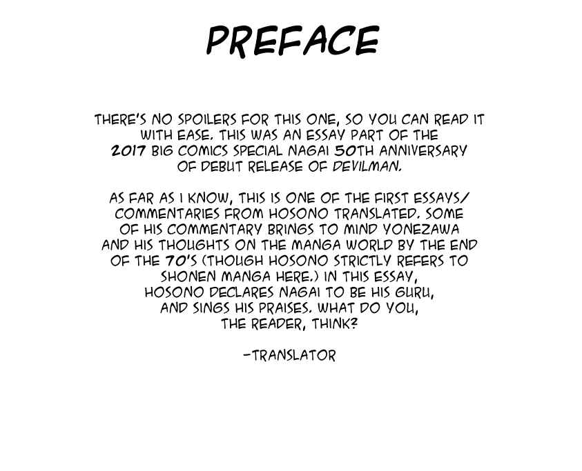 Page 1 Chapter 0.2 Devilman