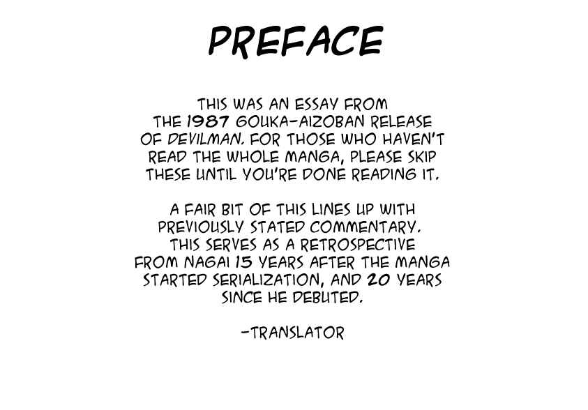 Page 1 Chapter 0.1 Devilman