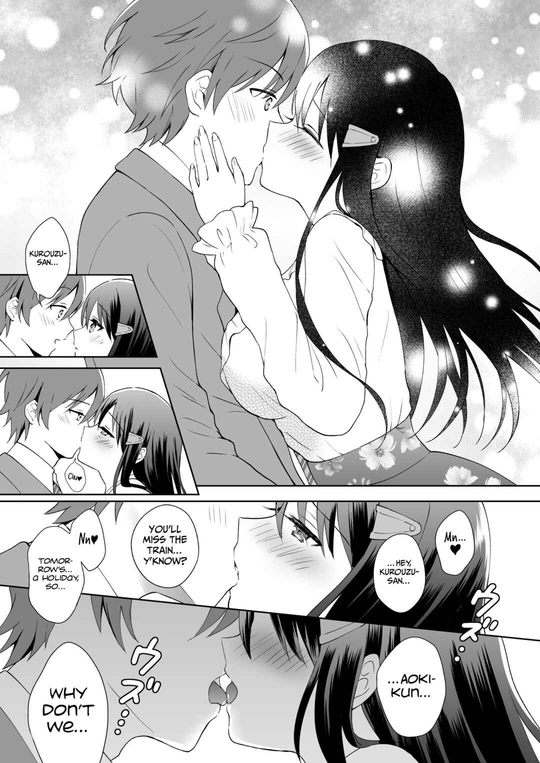 Page 6 Chapter 5 Uzuuzu Shiteiru Kurouzu-san