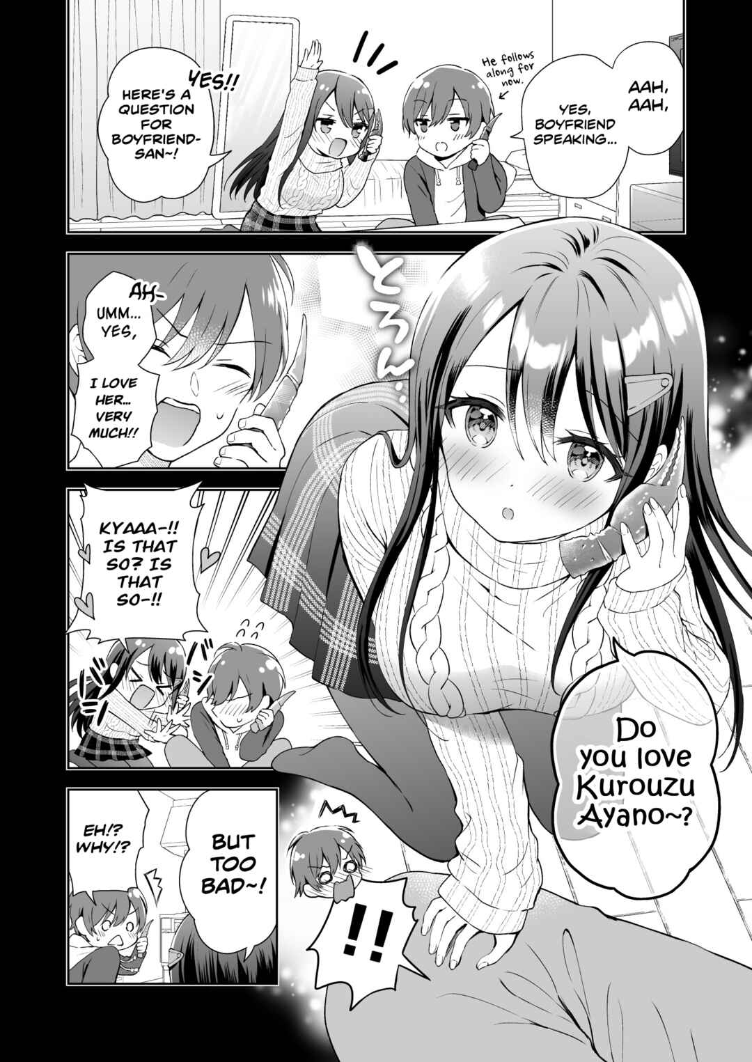 Page 4 Chapter 4 Uzuuzu Shiteiru Kurouzu-san