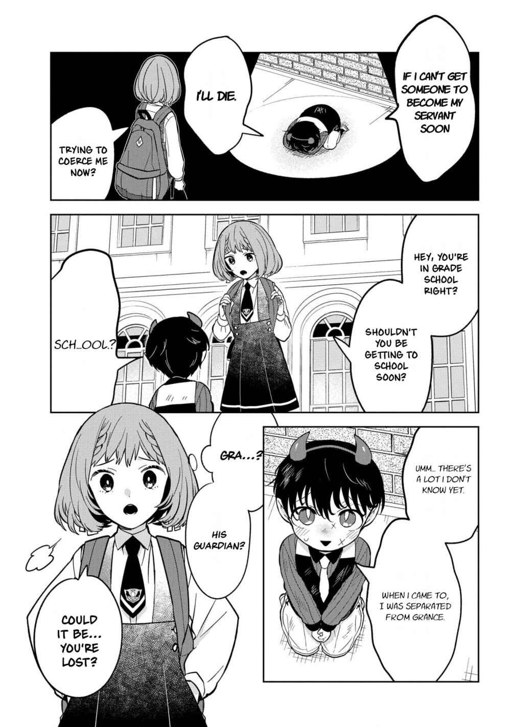 Page 10 Chapter 1 Yami Maid ga Shihai suru!