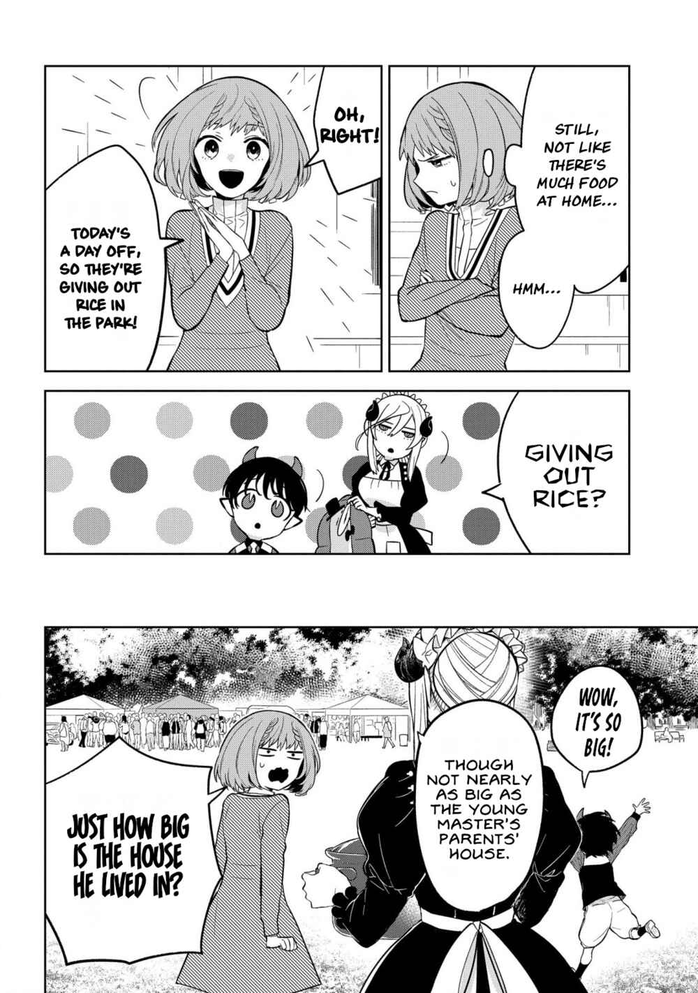 Page 10 Chapter 2 Yami Maid ga Shihai suru!
