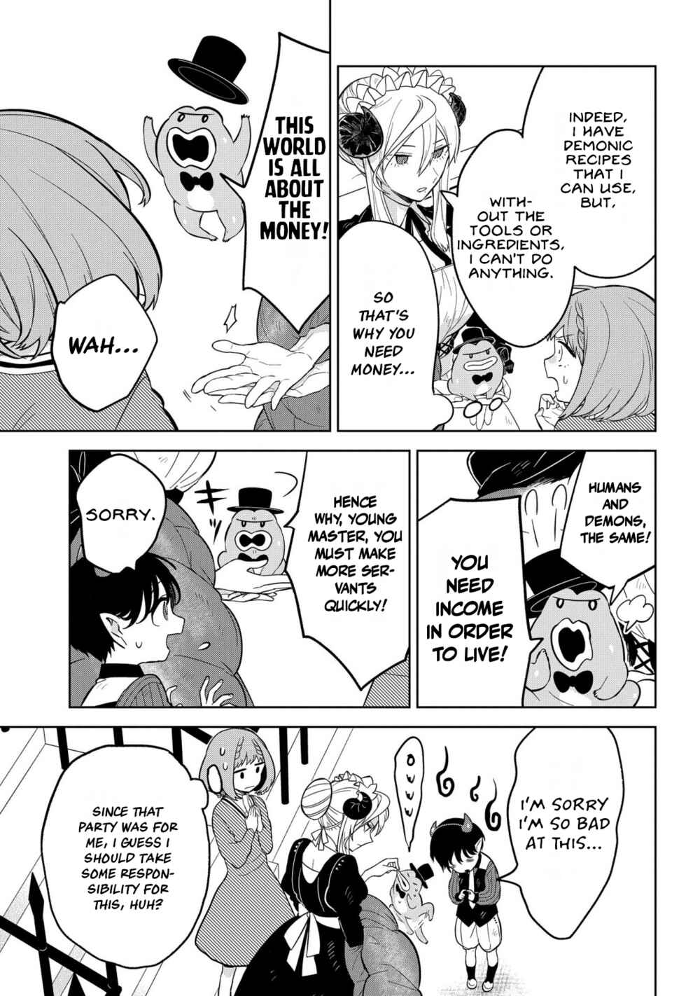 Page 9 Chapter 2 Yami Maid ga Shihai suru!