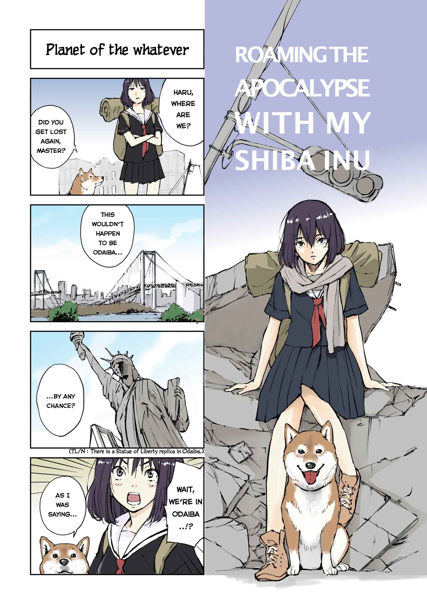 Page 1 Chapter 2 Sekai no Owari ni Shiba Inu to