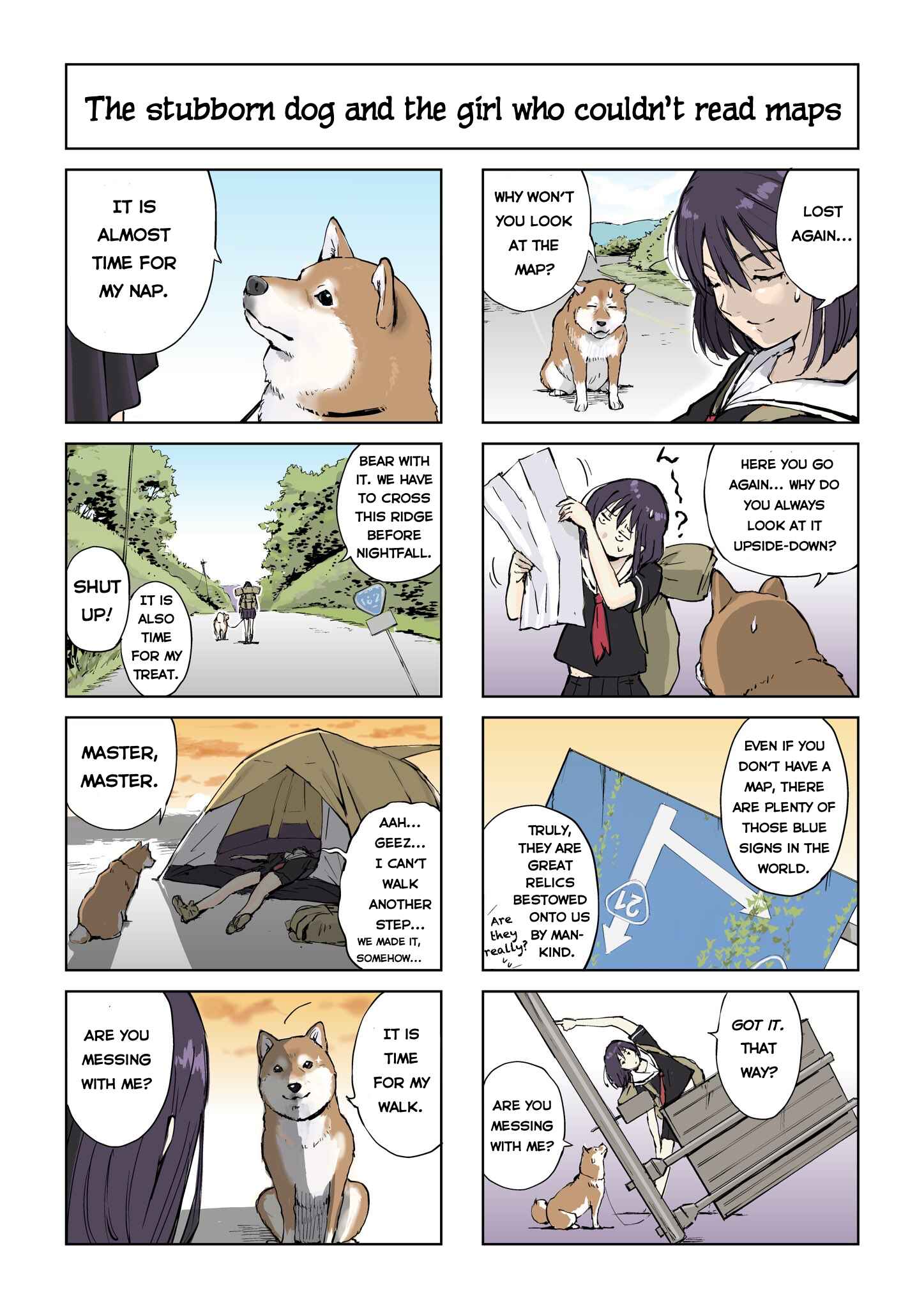 Page 3 Chapter 2 Sekai no Owari ni Shiba Inu to