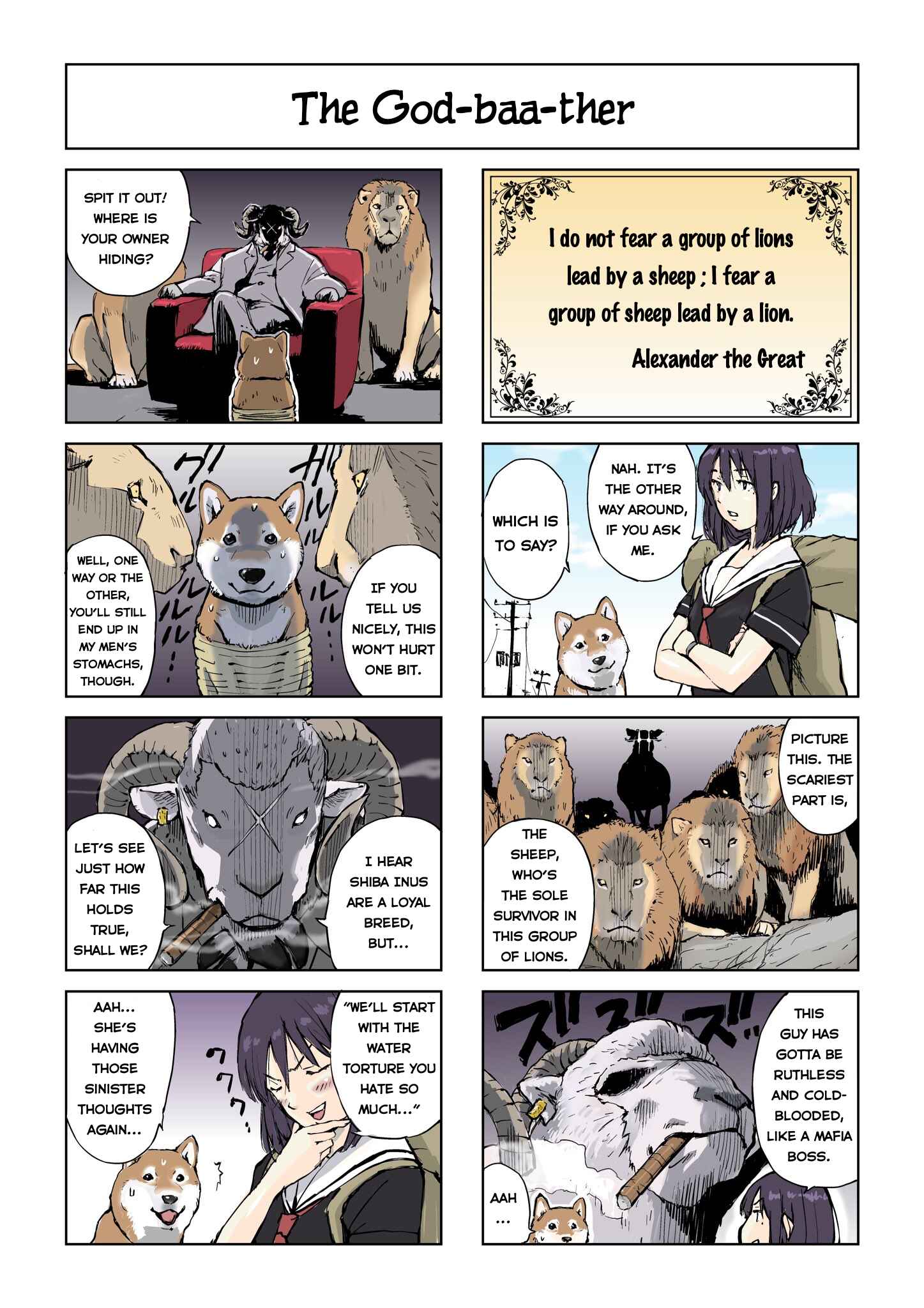 Page 4 Chapter 2 Sekai no Owari ni Shiba Inu to