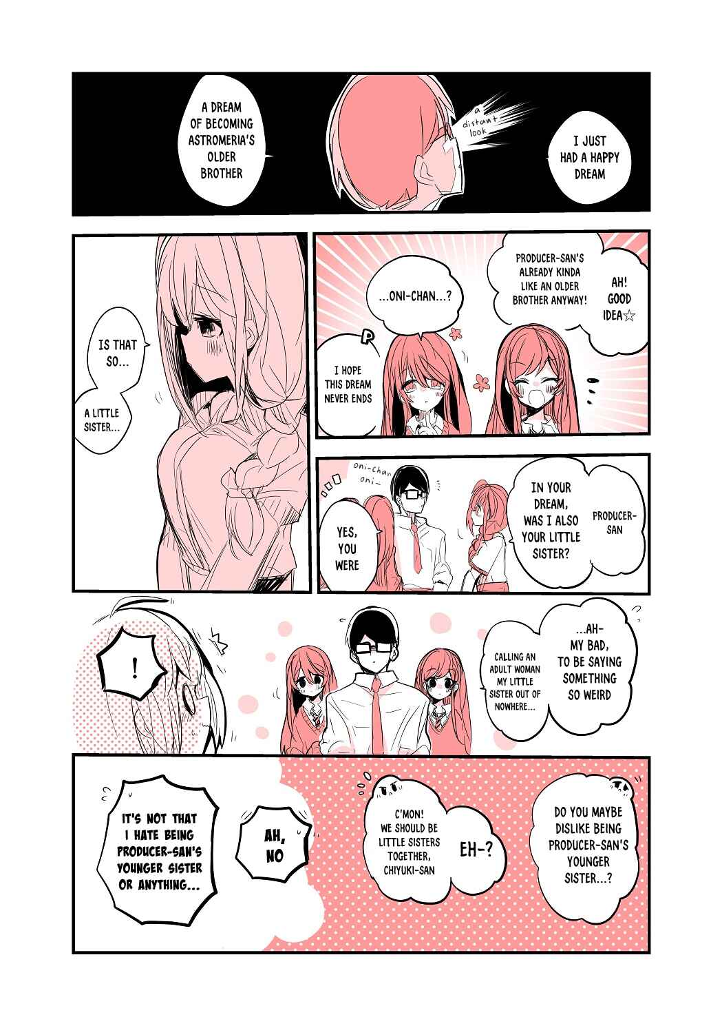 Page 1 Chapter 10 IDOLM@STER SHINY COLORS - A Shiny Manga Diary Summary