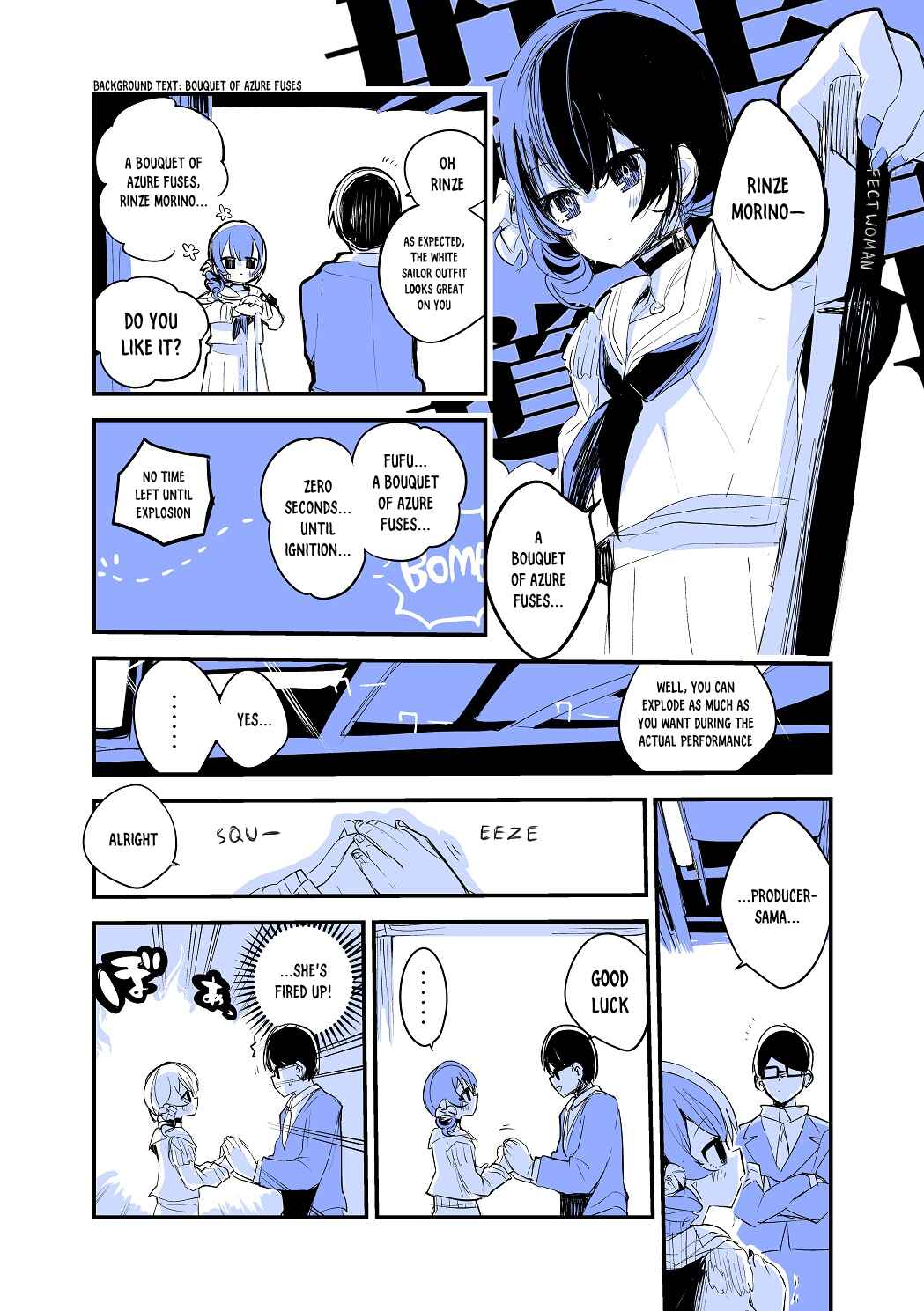 Page 1 Chapter 9 IDOLM@STER SHINY COLORS - A Shiny Manga Diary Summary