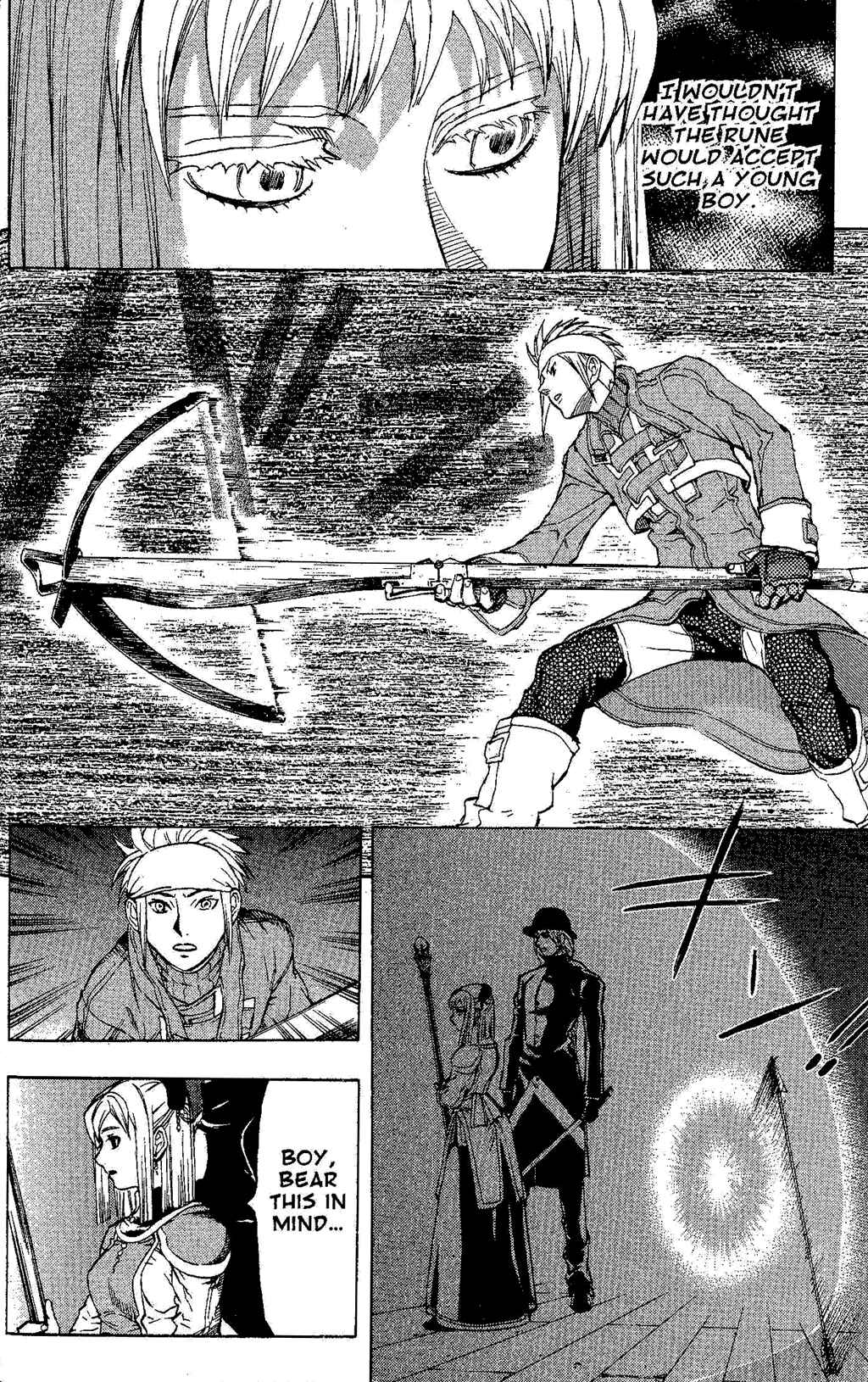 Page 28 Chapter 1 Gensou Suikoden III - Unmei no Keishousha