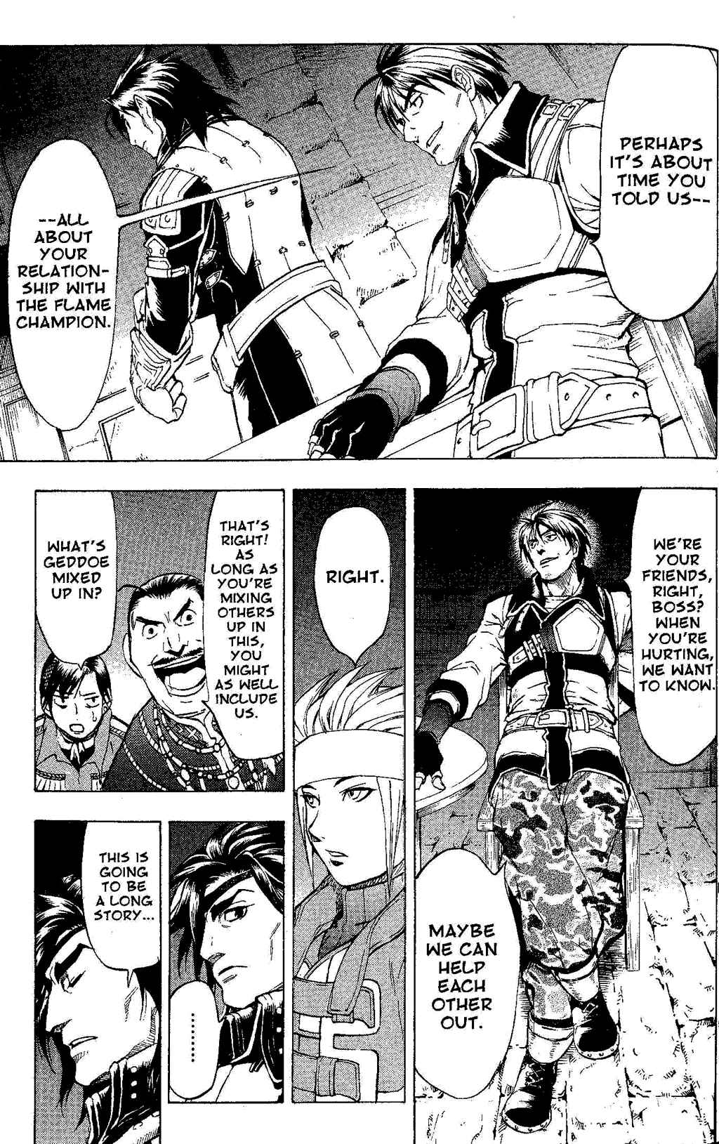 Page 35 Chapter 1 Gensou Suikoden III - Unmei no Keishousha