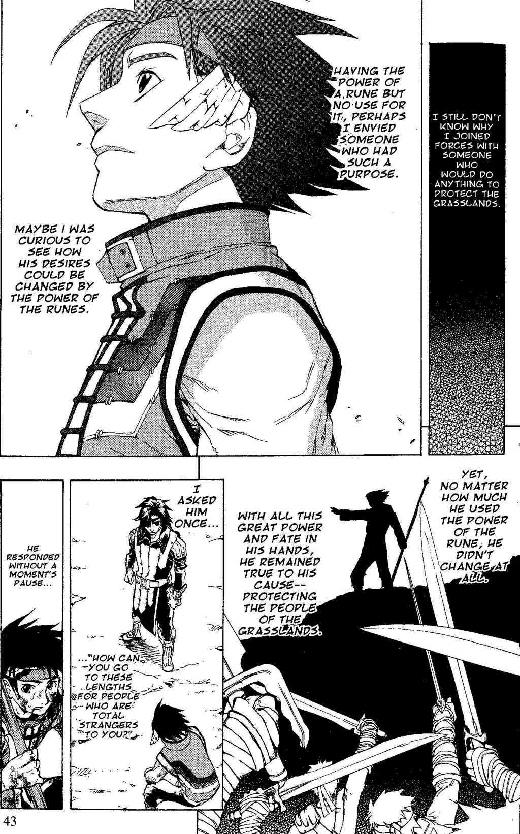 Page 37 Chapter 1 Gensou Suikoden III - Unmei no Keishousha