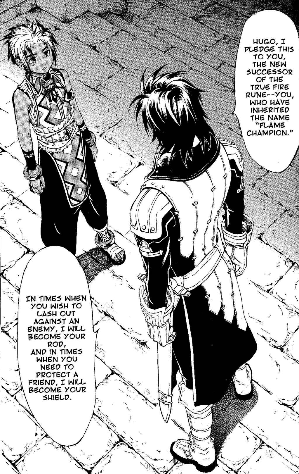 Page 49 Chapter 1 Gensou Suikoden III - Unmei no Keishousha