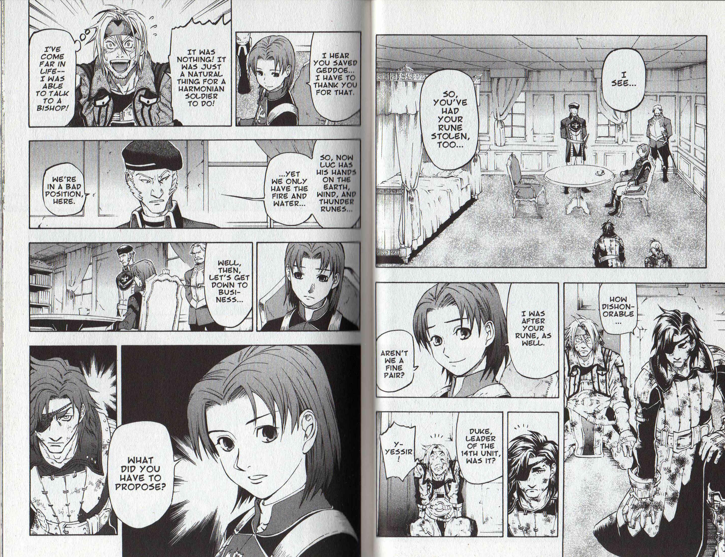 Page 25 Chapter 1 Gensou Suikoden III - Unmei no Keishousha