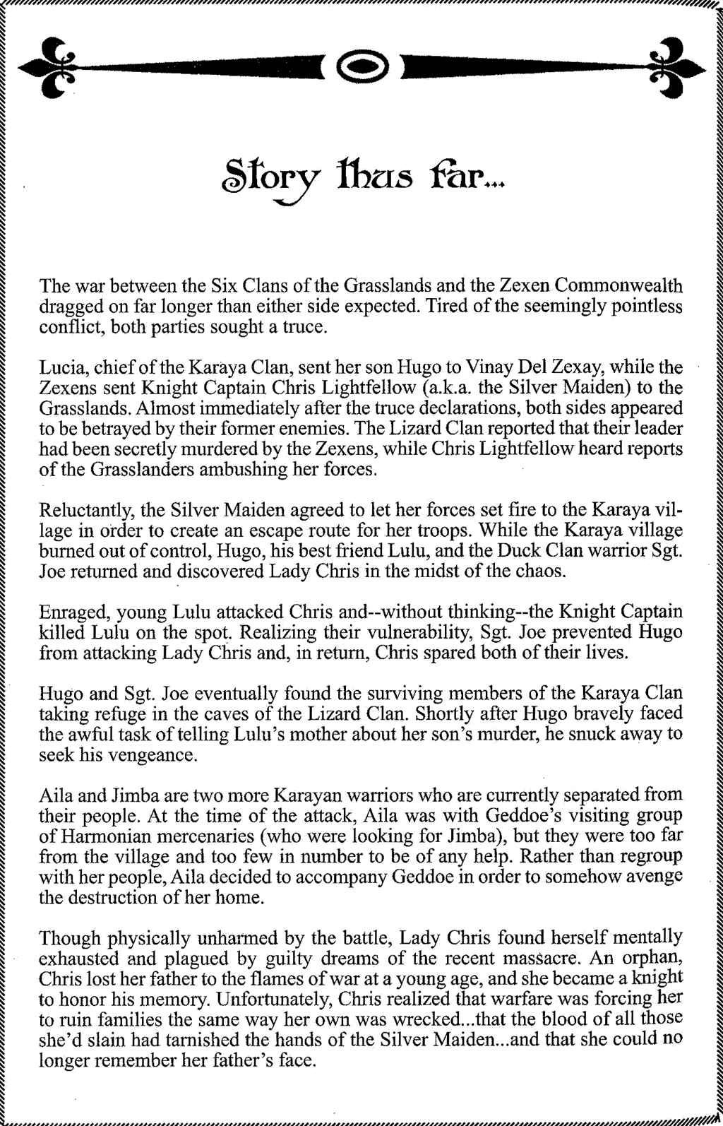 Page 7 Chapter 1 Gensou Suikoden III - Unmei no Keishousha