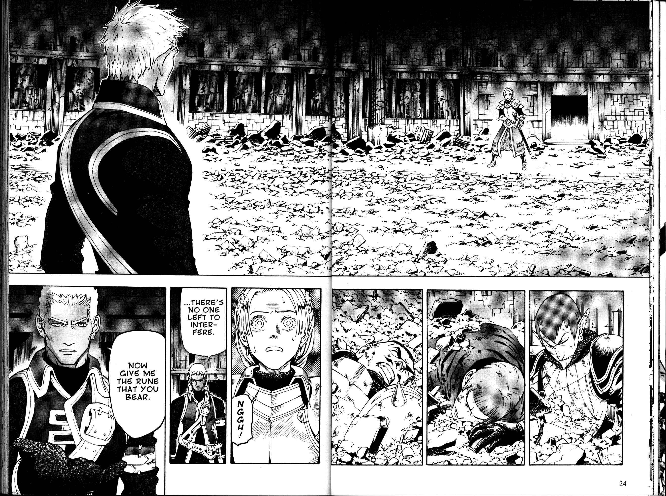 Page 22 Chapter 1 Gensou Suikoden III - Unmei no Keishousha