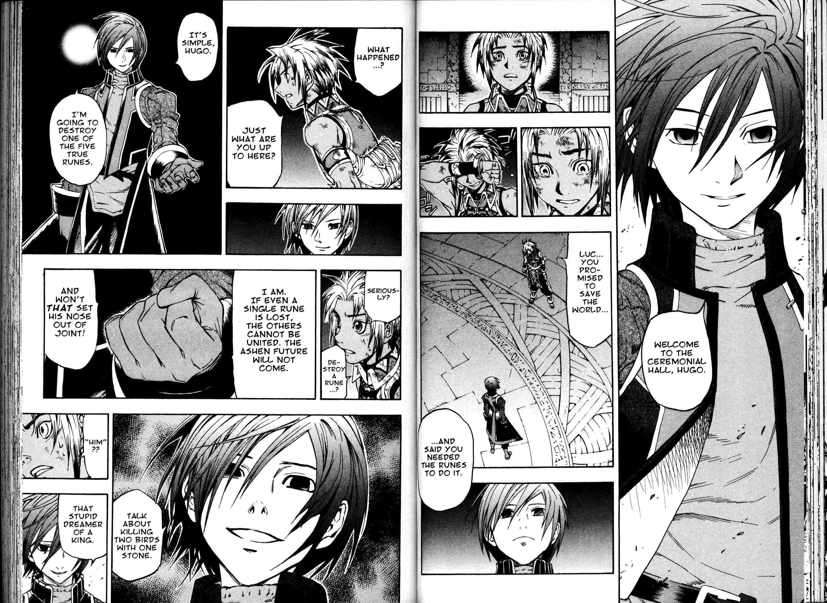 Page 37 Chapter 1 Gensou Suikoden III - Unmei no Keishousha