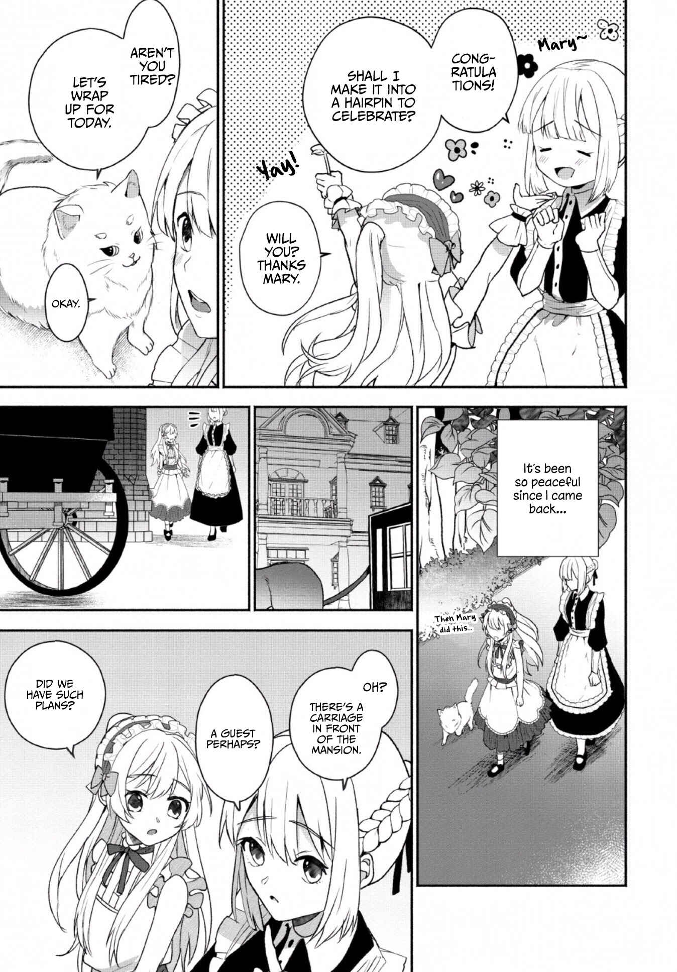 Page 3 Chapter 2 Enzai de Shokei sareta Koushaku Reijou wa Konse de wa mofu Kamisama to Odayaka ni Sugoshitai