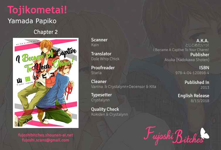 Page 1 Chapter 2 Tojikometai!