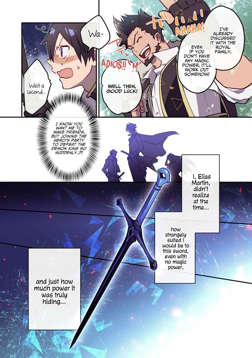 Page 3 Chapter 1 Maryoku 0 de Tsuihousaremashita ga, Daiseirei to Keiyakushi Maken no Chikara ga Kakuseishimashita