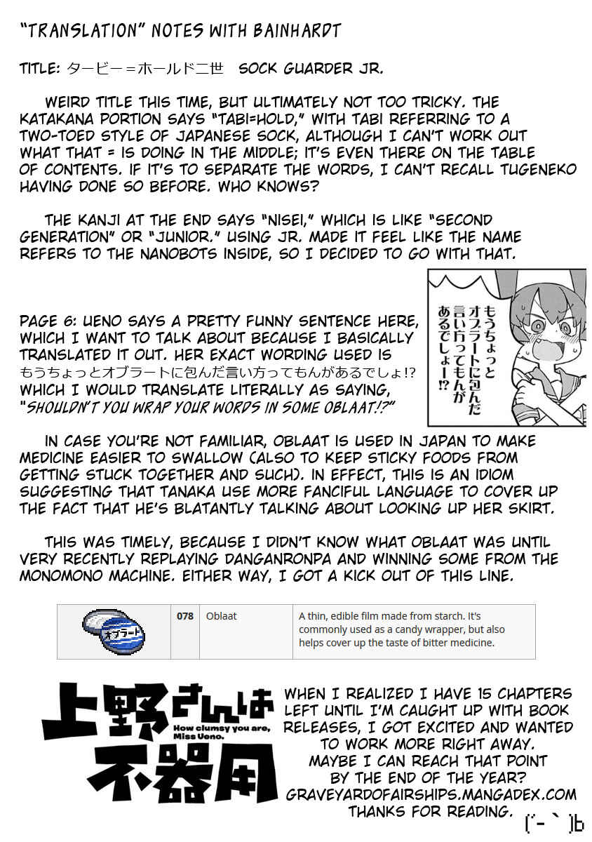 Page 13 Chapter 45 Ueno-san wa Bukiyou