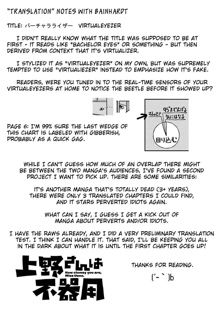 Page 13 Chapter 14 Ueno-san wa Bukiyou