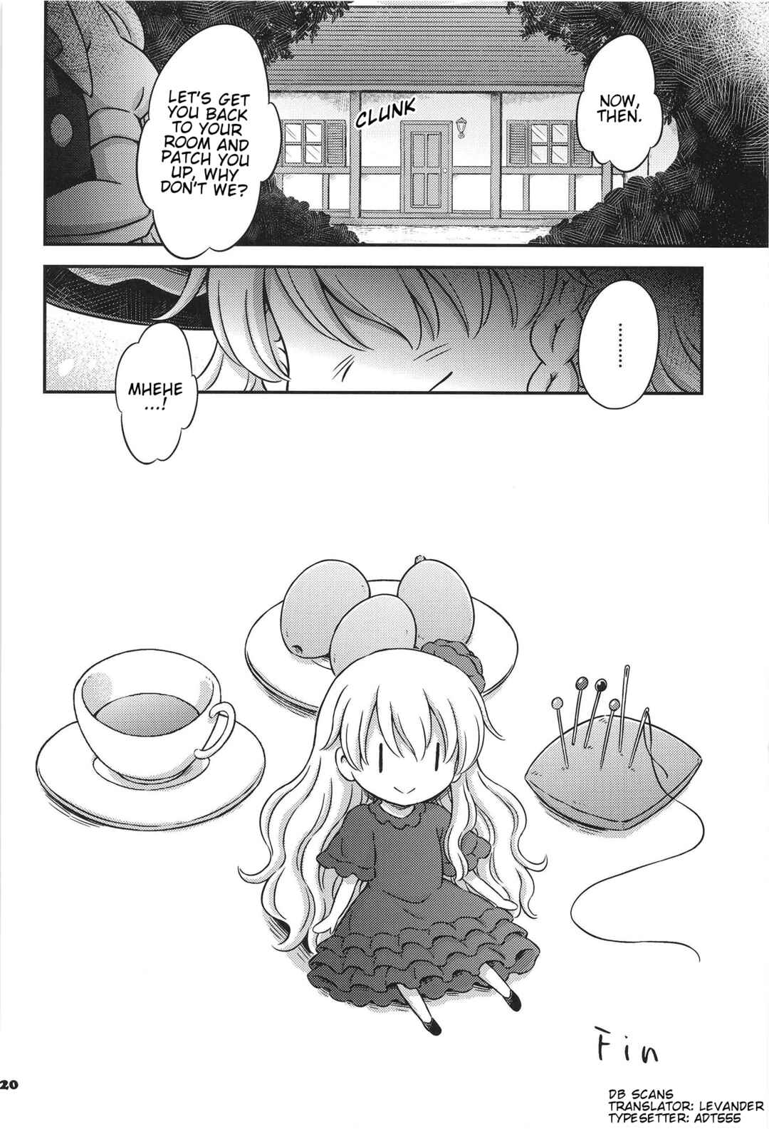 Page 19 Chapter Unknown_ee6b Touhou - The Lost Doll Will Not Speak (Doujinshi)