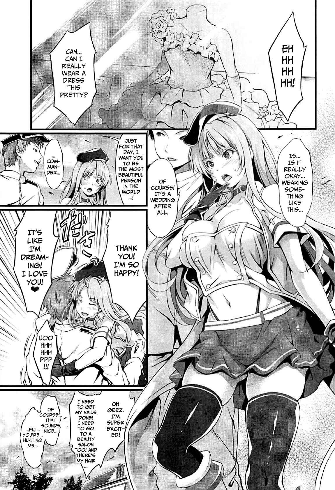 Page 4 Chapter Unknown_ee4b Azur Lane - The Sweet Night Before The Wedding With Fiji (Doujinshi)