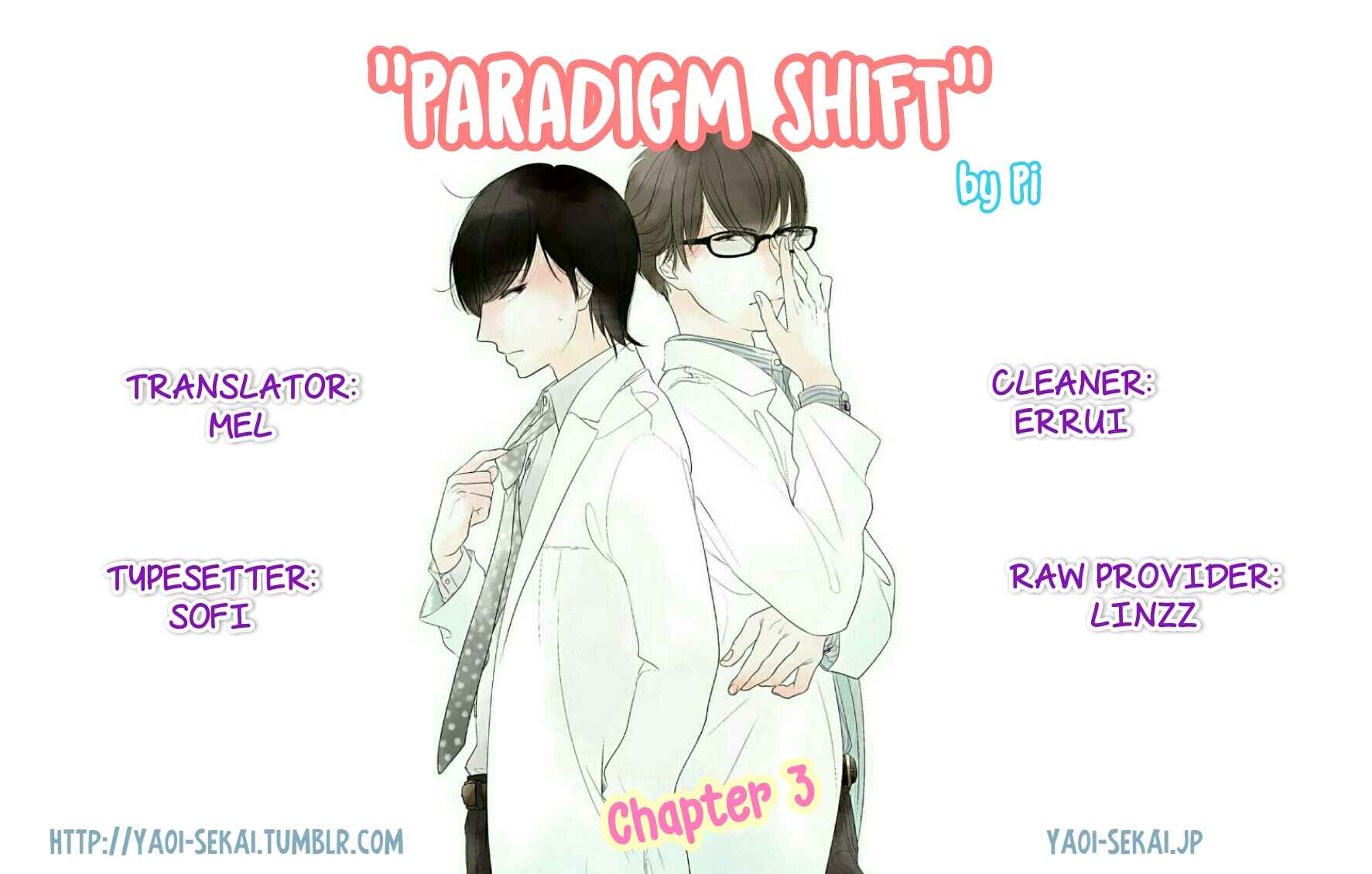 Page 1 Chapter 3 Paradigm Shift